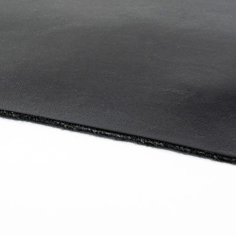 butt croûte teinte black detian leather goods tranche