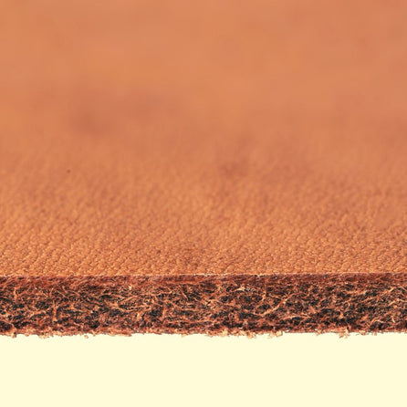half-back natural Niagara harness leather goods slice