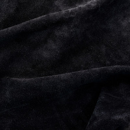 hide soft aniline hukou equestrian black flesh