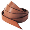 lanière cuir demi dosset 220x4cm naturel niagara harnachement rouléee