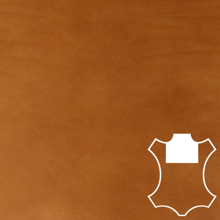 collet aniline niagara maroquinerie fleur cognac