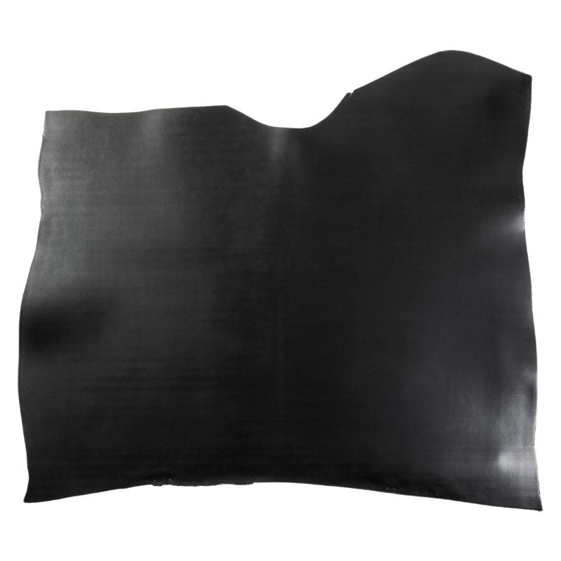 butt dyed split leather Detian leather goods black