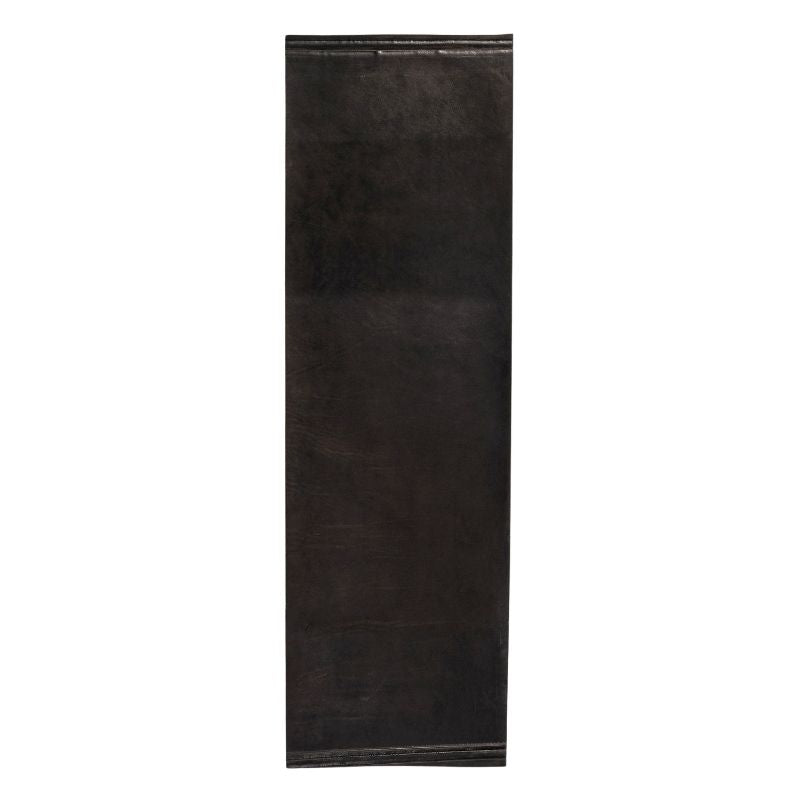cuir etire tiers de croupon della harnachement noir