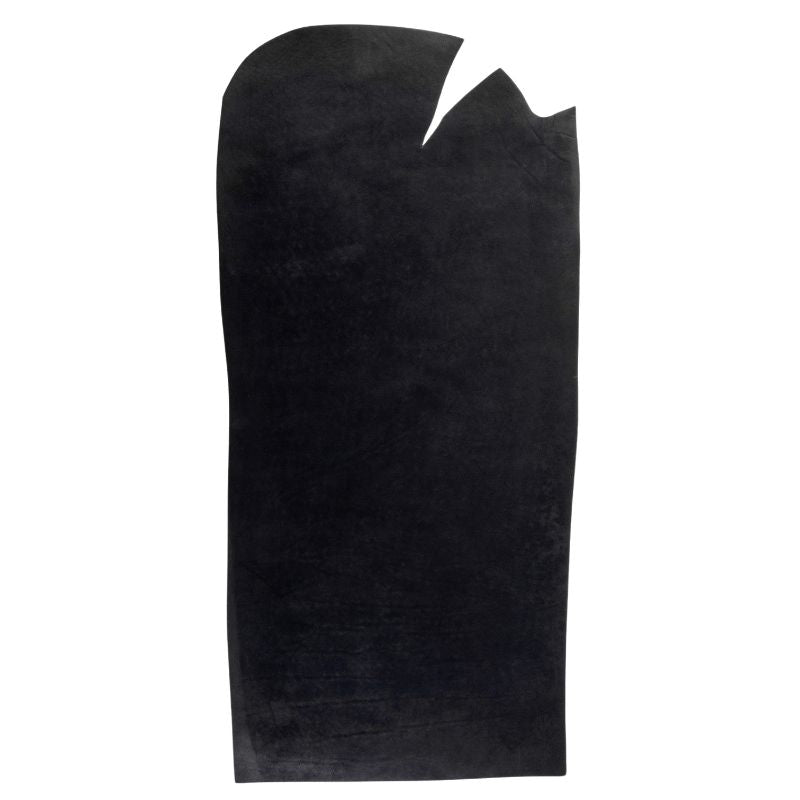 leather quarter half butt smooth gavarnie equestrian black
