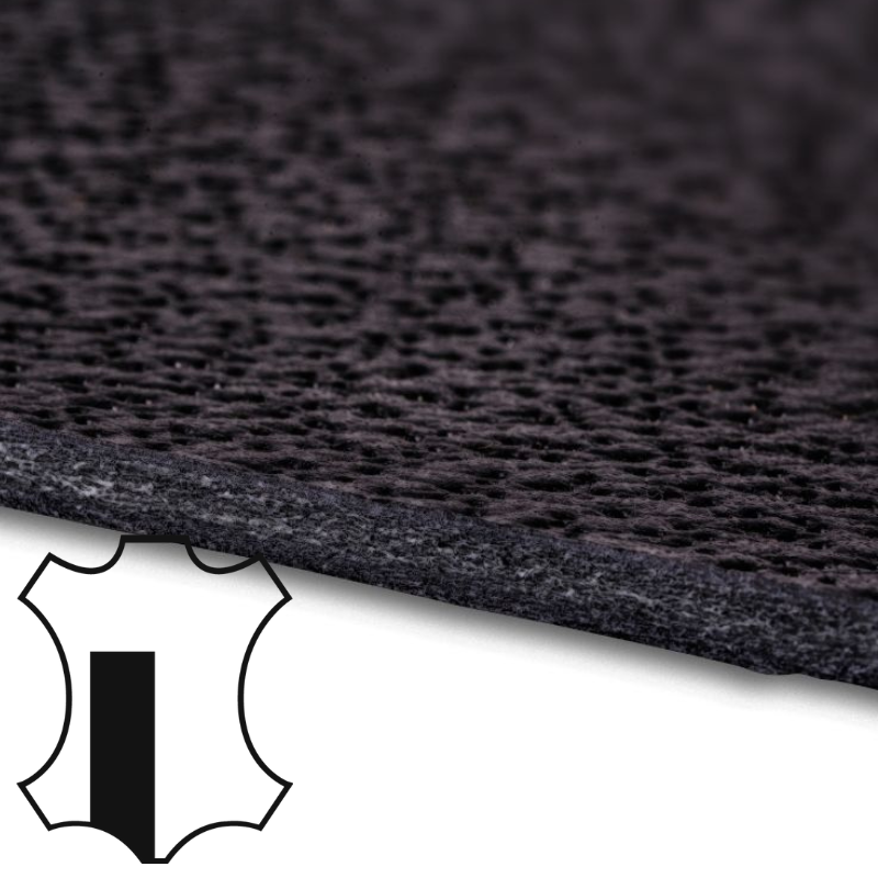 leather quarter grain gavarnie equestrian edge black 