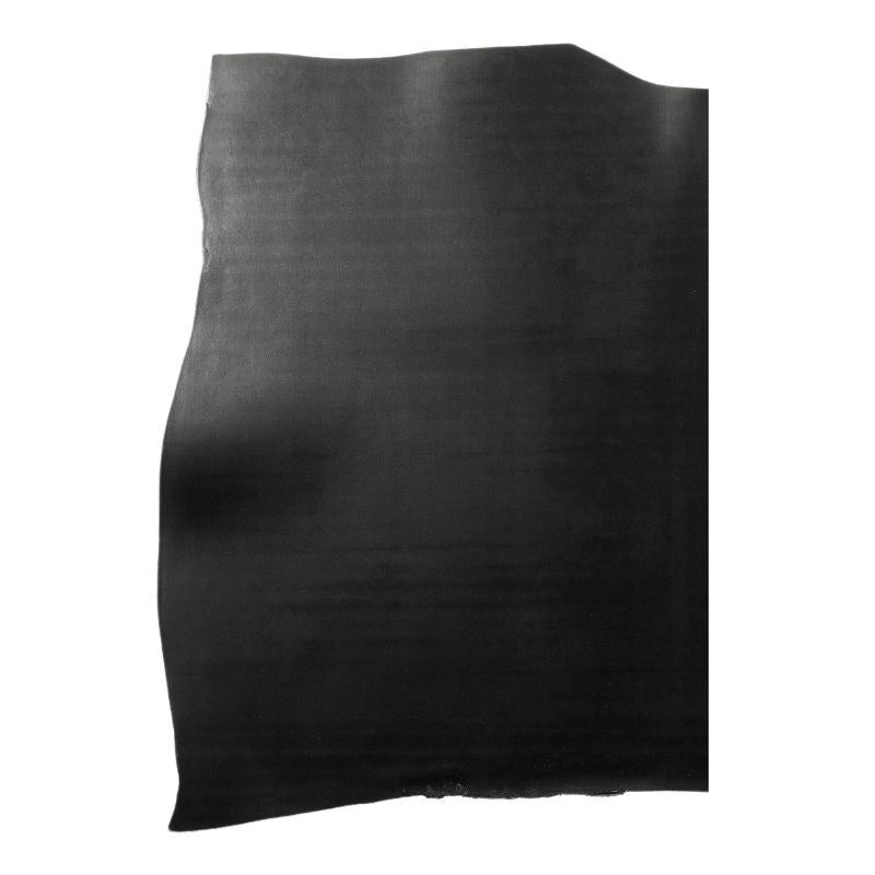 demi-croupon croûte teinté Detian maroquinerie noir