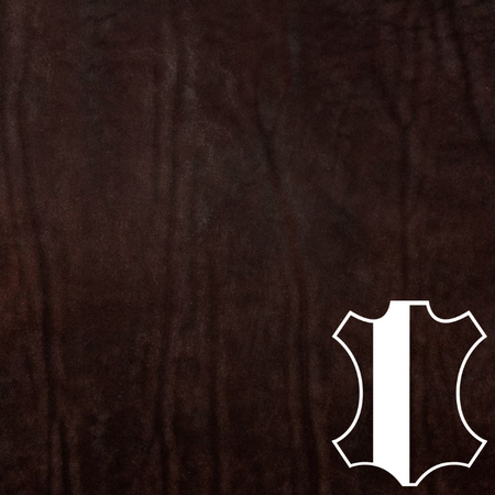 demi dosset aniline boyoma harnachement chocolat fleur