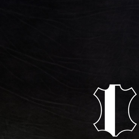 demi dosset teinte niagara harnachement maroquinerie fleur noir