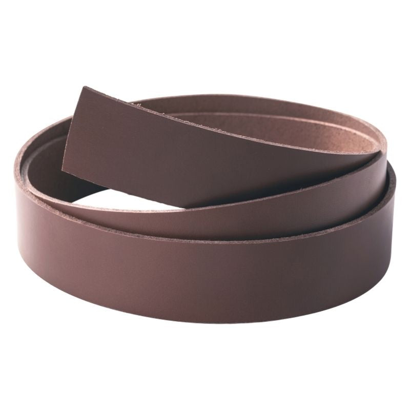 strap shoulder dyed pykara leather goods  rolled  havana