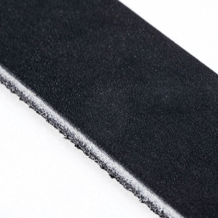 lanière cuir étiré della équestre noir