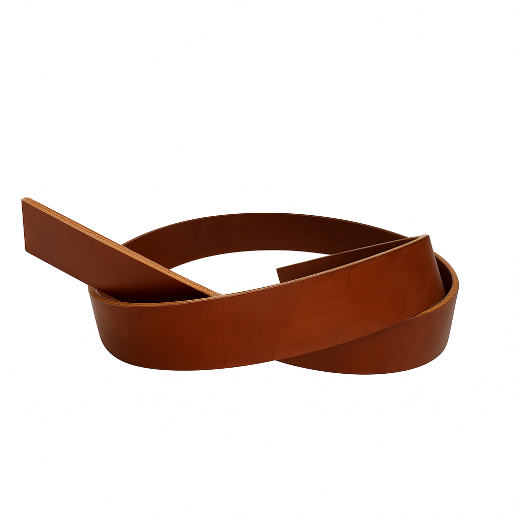 Cognac Marron - Bandes de Cuir 10 mm Cognac Marron - Bandes de Cuir 10 mm