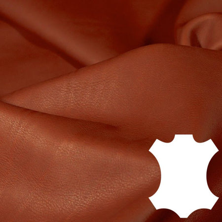 peau souple aniline angel equestre fleur acajou