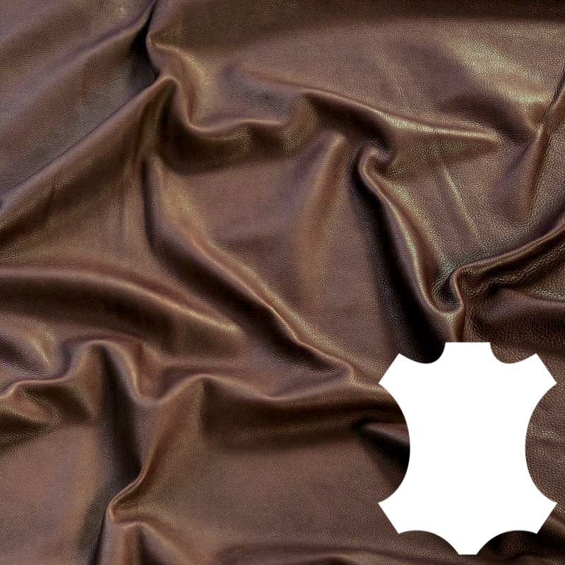 hide soft aniline angel equestrian grain chocolate
