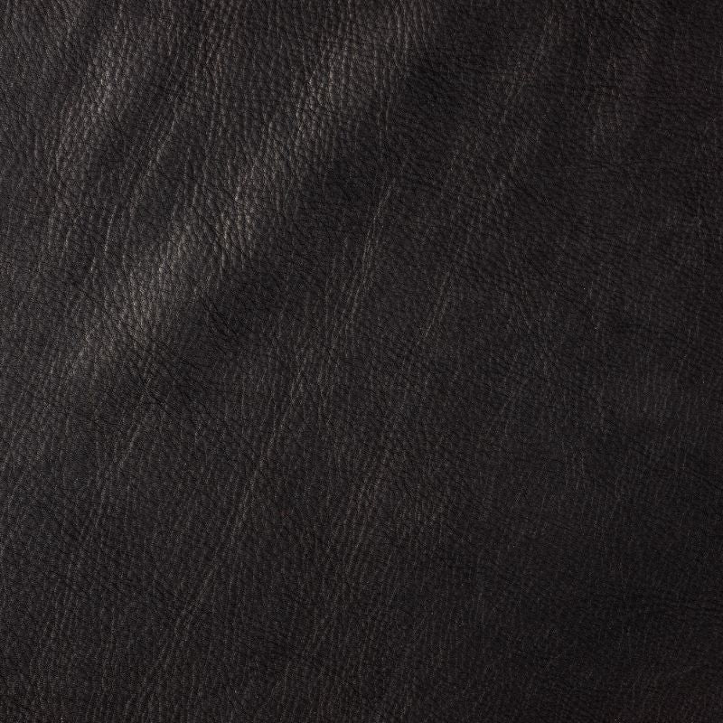 Quarter of hide Angel leather goods zoom grain black