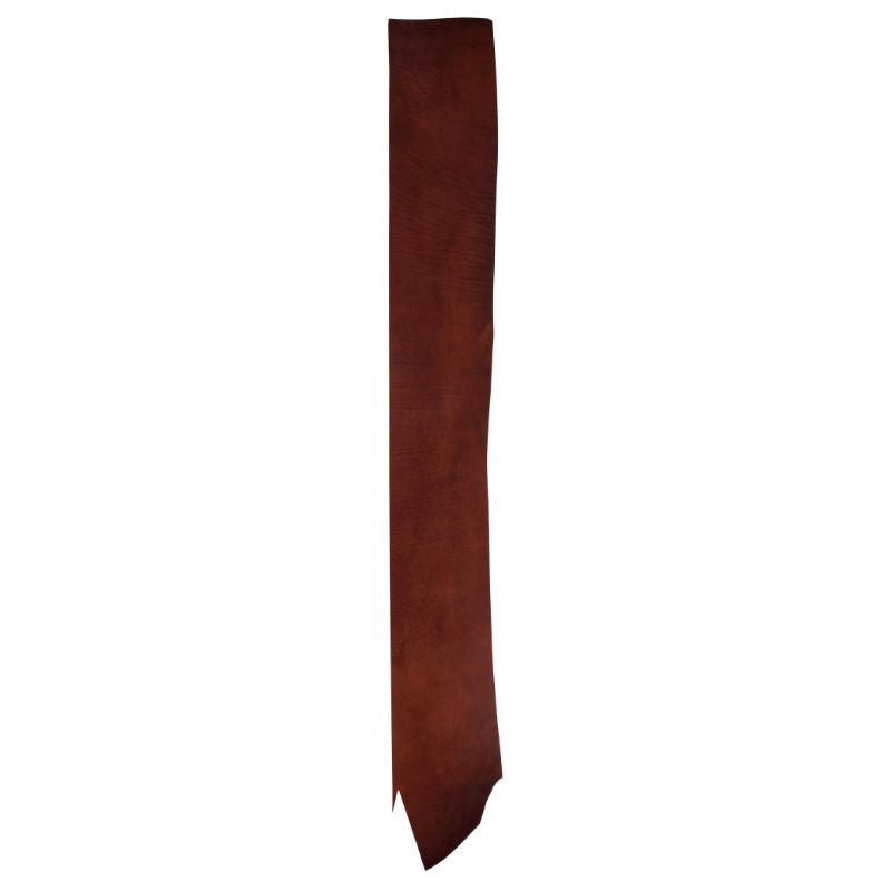 bande de demi dosset 220x30cm teinté niagara maroquinerie chocolat