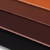 shoulder dyed pykara leather goods edge