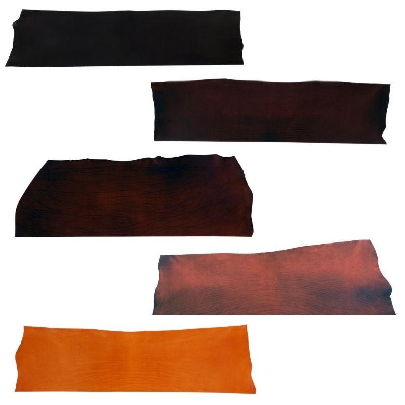 half shoulder aniline niagara leather goods 5 shades