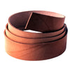 Shoulder strap natural niagara leather goods rolled
