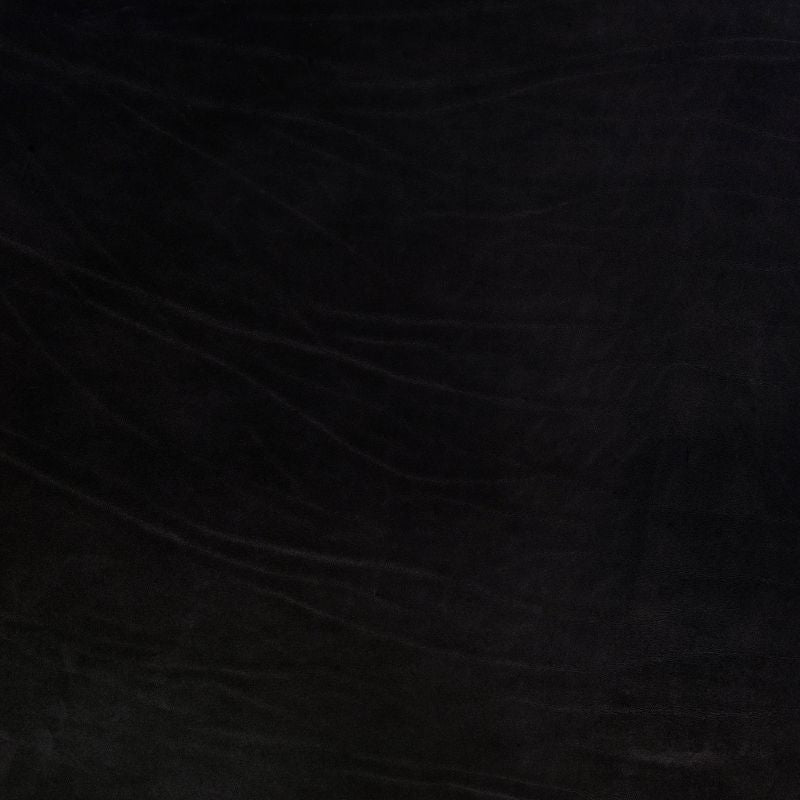 lanière de collet teinté pykara maroquinerie fleur noir
