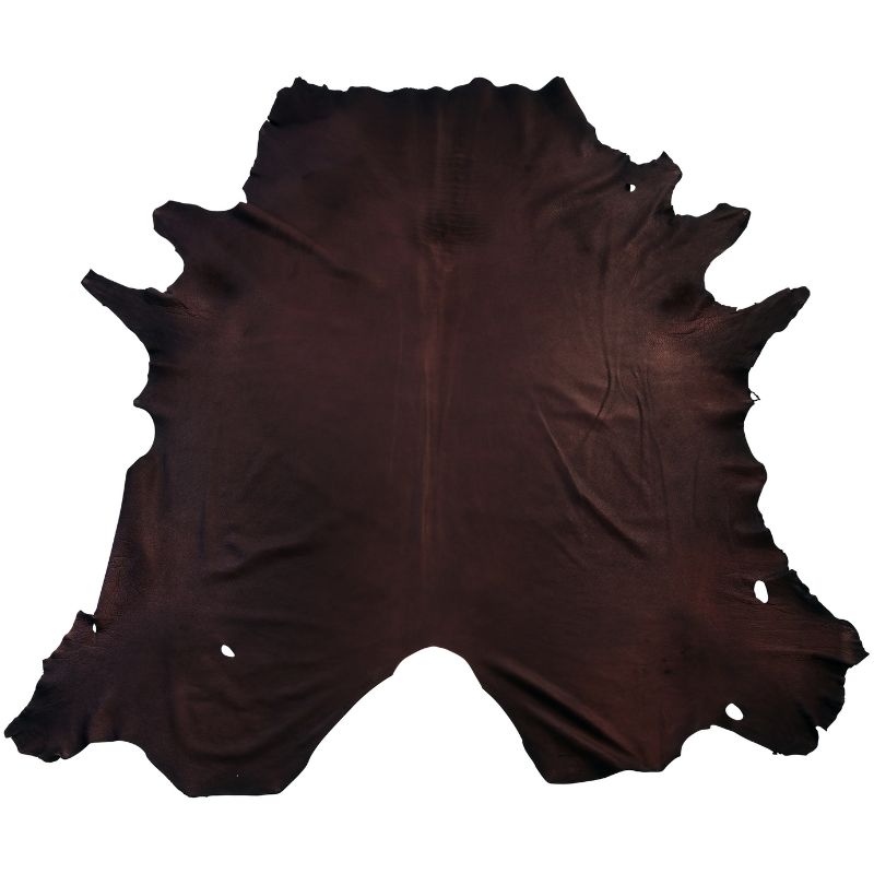 soft full hide angel leather goods chocolate